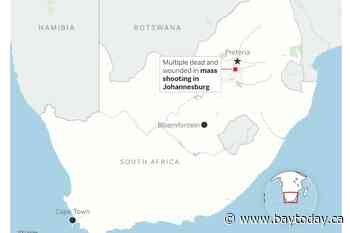 Multiple shooters kill 12 people and wound 9 in a late-night attack in South Africa