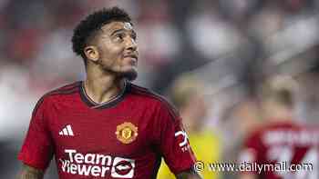 Man United announce they are RELEASING Jadon Sancho and haven't taken easy option of adding a year to £250,000-a-week contract to sell him