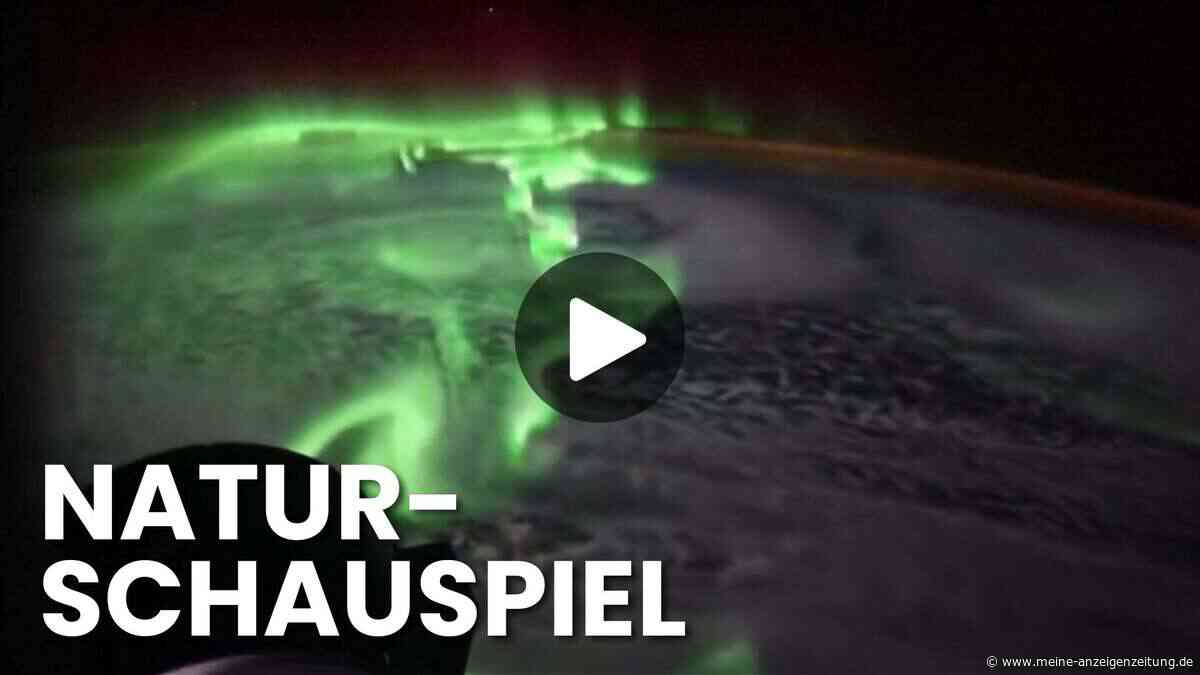 Atemberaubend: Astronautin filmt besonderes Naturphänomen aus dem Weltall