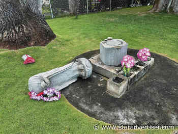 Jodo Mission launches fundraiser to restore vandalized Jizo statue