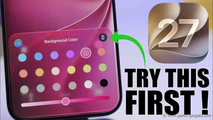 The First 10 Things You Need to Do After Installing iOS 27