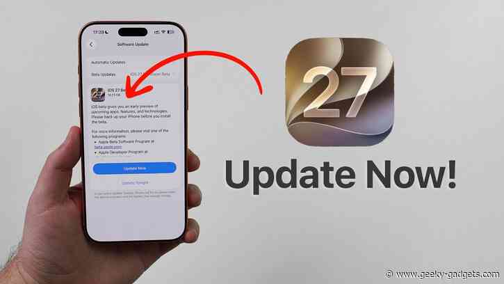How to Get the Official iOS 27 Update on Your iPhone Today