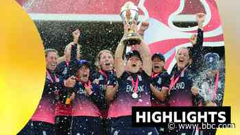 Relive England's thrilling 2017 World Cup win