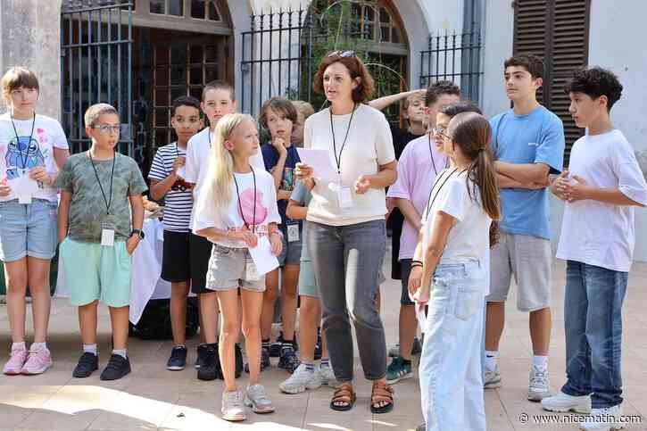 Les élèves de CM2 de l’école Jean-Aicard inaugurent leur aire terrestre éducative dans les jardins du musée à La Garde