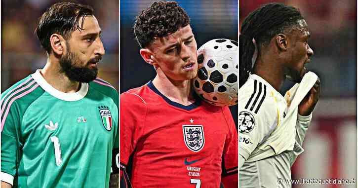 Mondiali, da Donnarumma a due ex Napoli: la Top 11 degli assenti vale più di 700 milioni di euro