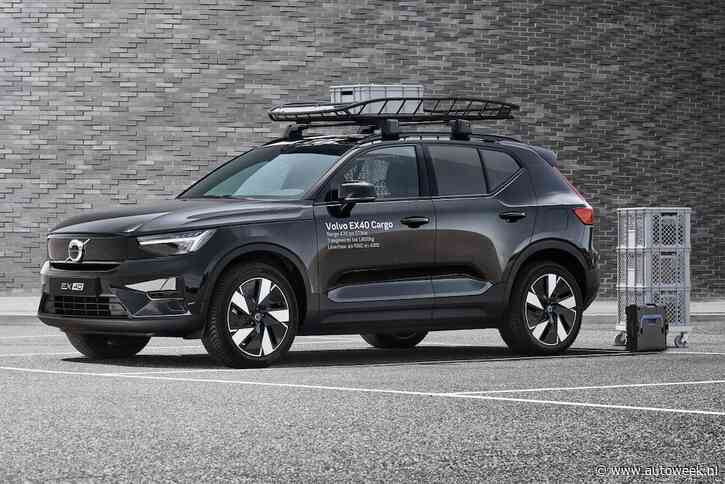 Volvo EX40 Cargo: elektrisch succesnummer als compacte bestelauto