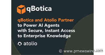 ‍qBotica and Atolio Partner to Power AI Agents with Secure, Instant Access to Enterprise Knowledge