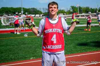 Being defended by Niskayuna lacrosse standout Connor Reynolds? Good luck.