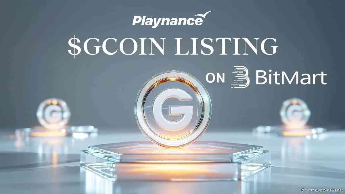 Mass Adoption Is Here: $GCOIN Lists on BitMart as Global iGaming Goes On-Chain