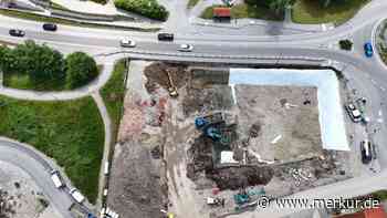 Rewe-Getränkemarkt auf Holzmann-Areal: Betonarbeiten starten im Juni