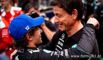 Toto Wolff: ‘Na Lewis hebben we weer een wereldwijde rockster bij Mercedes’