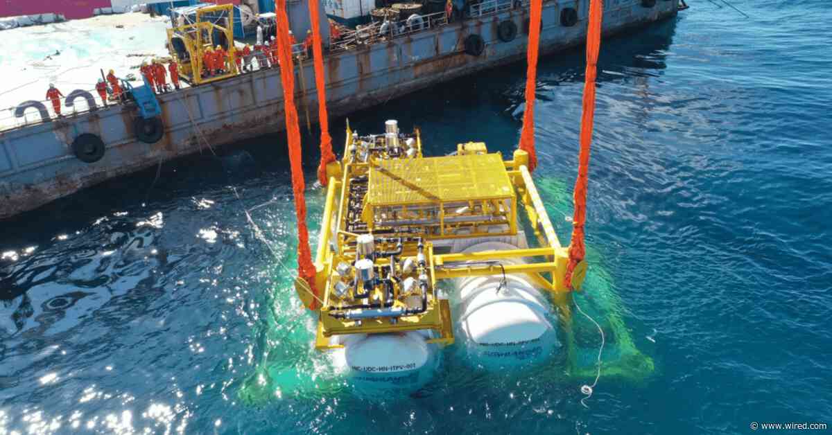 China Opens World’s First Wind-Powered Underwater Data Center