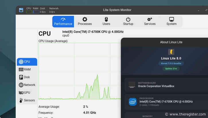 Linux Lite 8.0 sheds Chrome, slims down, and finds its name fits better than ever