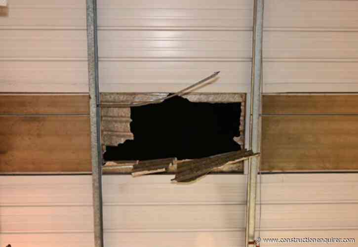 CCTV captures scaffolder’s skylight roof plunge