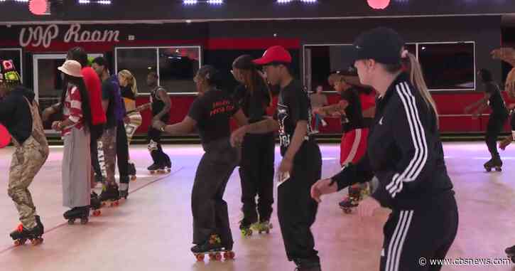 Hawks hold auditions for inaugural Flight Crew skate team at Atlanta's Cascade Skating Rink