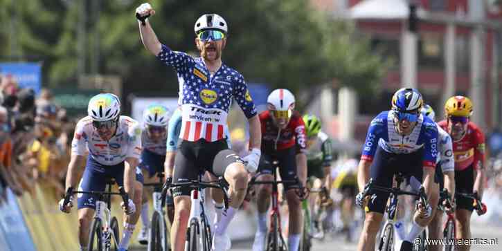 Quinn Simmons verrast peloton in Tour Auvergne, Wout van Aert wint sprint der geklopten