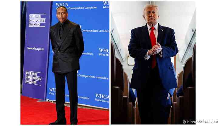 President Donald Trump & Stephen A. Smith Trade Insults