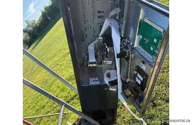POL-STD: Drochtersen: Parkscheinautomat am Außendeich schwer beschädigt - Polizei sucht Zeugen