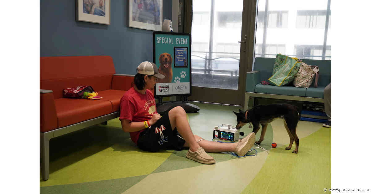 Purina Family Pet Center Celebrates 10 Years of Bringing Comfort to Families at St. Louis Children's Hospital