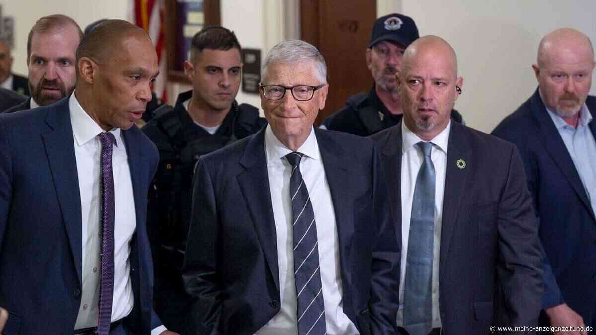 Bill Gates vor Aussage im Epstein-Ausschuss: will helfen