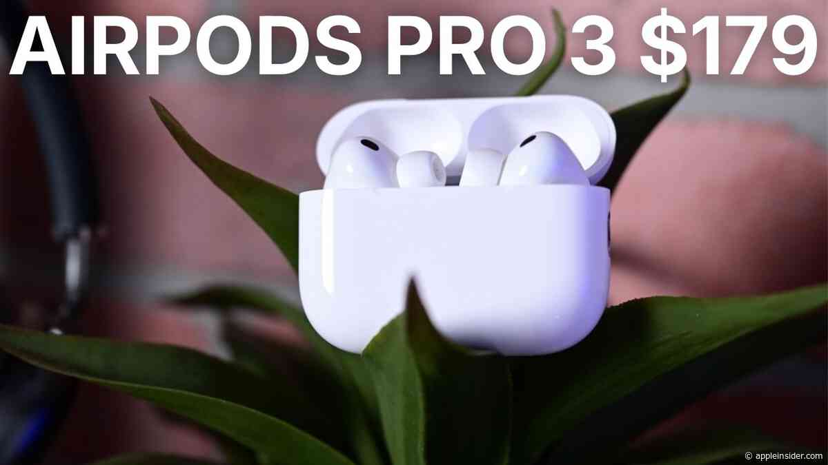 AirPods Pro 3 plunge to $179, lowest price ever, ahead of Prime Day
