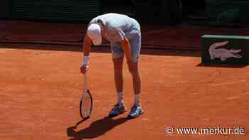 Tennis-Superstar Sinner nach Hitze-Kollaps bei French Open in der Klinik