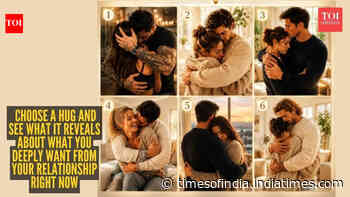 Personality test: Choose a hug and see what it reveals about what you deeply want from your relationship right now