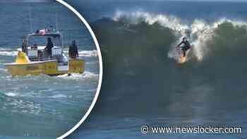 Bijzondere beelden: surfers trotseren golven van bijna 8 meter hoog