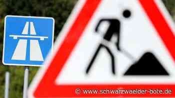 Fahrbahnsanierung bei Pforzheim: A8 Richtung Stuttgart wird am Wochenende voll gesperrt