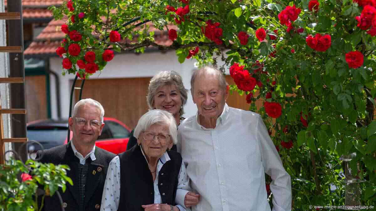 Eiserne Hochzeit: Irmgard und Rudolf Lanzl sind 65 Jahre verheiratet