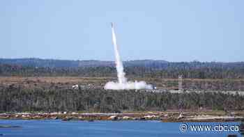 The moment a rocket launched from Canadian soil