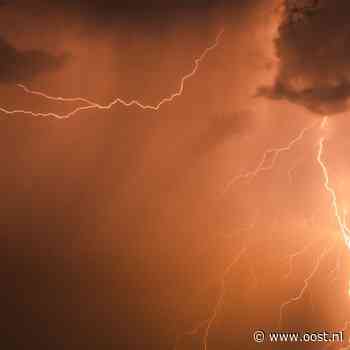 Donder en hagel: code geel voor Overijssel vanmiddag en vanavond