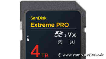 Mit 4 TB und 8 TB: Sandisks SDUC‑Speicher­karten kommen nun doch