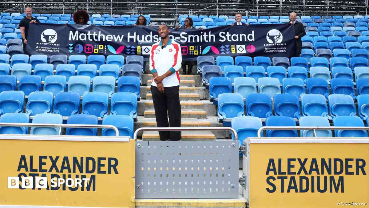 Birmingham stand honour for 400m runner Hudson-Smith
