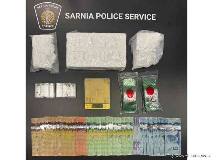 $156K in cocaine seized, four charged: Sarnia police
