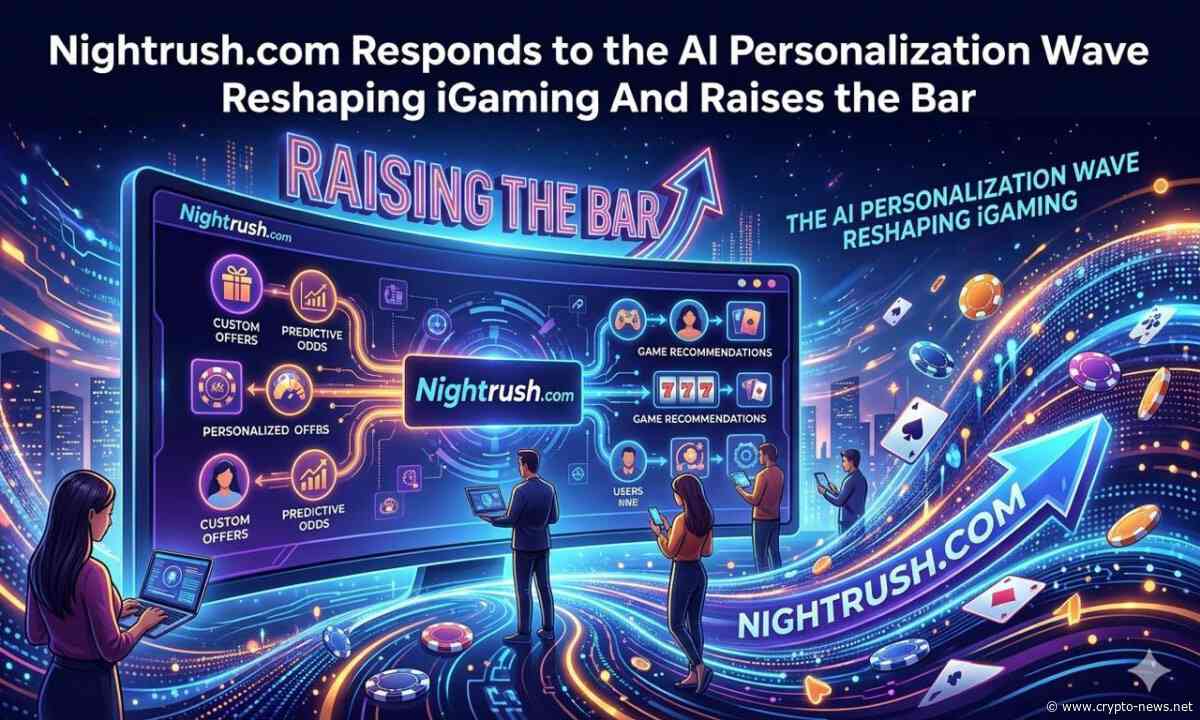 Nightrush.com Responds to the AI Personalization Wave Reshaping iGaming And Raises the Bar