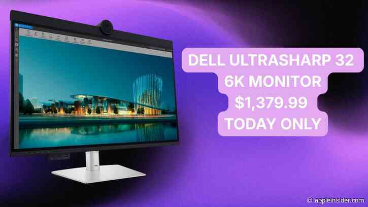 Amazon-owned Woot slashes Dell UltraSharp 32-inch 6K monitor to $1,379