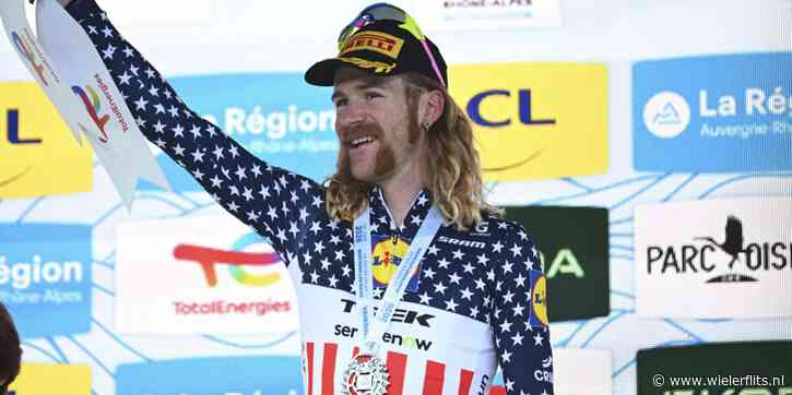 Quinn Simmons wint vanuit de kopgroep: “Denk dat ik mijn plek voor de Tour heb verdiend”