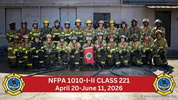 Kosciusko Firefighter to Graduate MS State Fire Academy