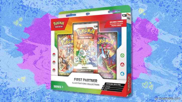 Amazon has the Pokémon TCG: First Partner Illustration Collection for under market price