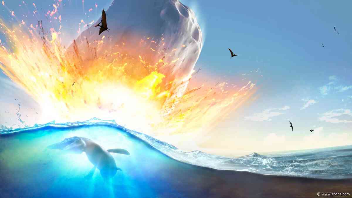 The asteroid that wiped out the dinosaurs may have created a vast underground habitat for life that lasted 8 million years
