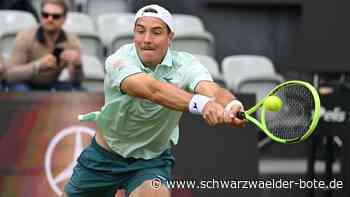 ATP-Turnier in Stuttgart: Nach Regen – Tennisprofi Struff scheidet wie Hanfmann aus