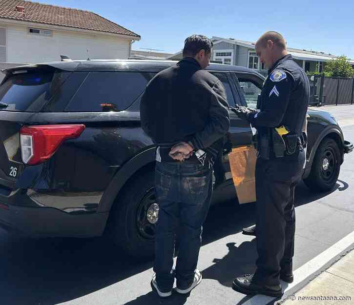 Central O.C. traffic stops leads to two arrests on burglary, fraud and drug charges