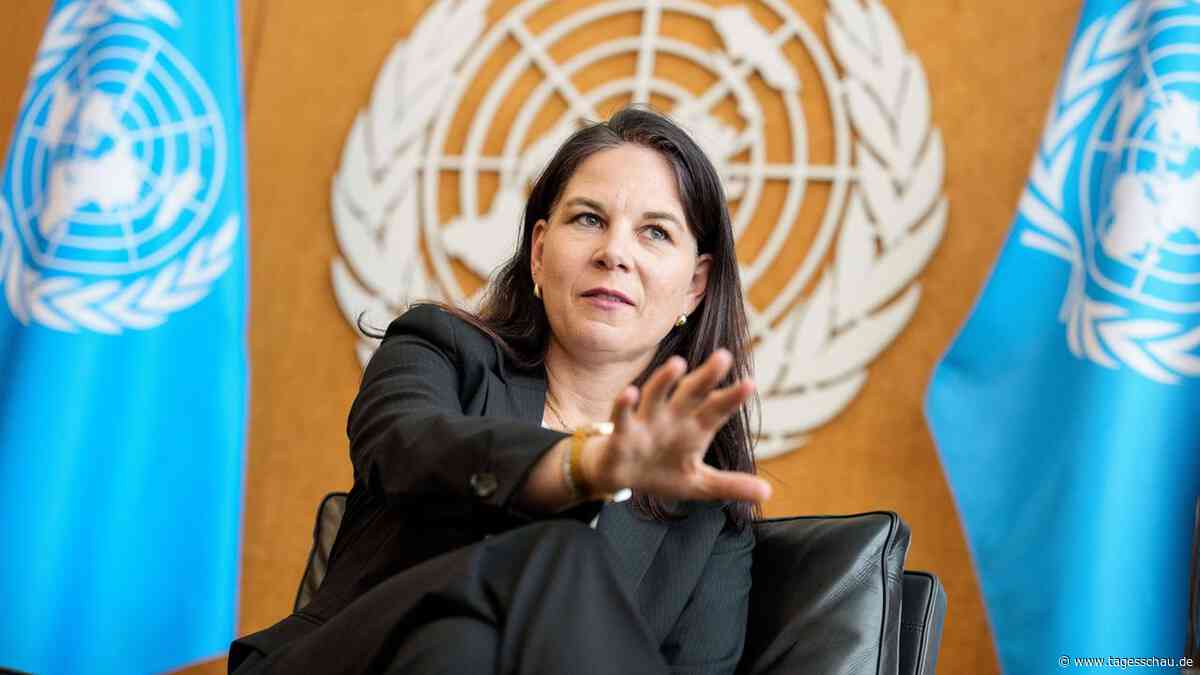 Baerbock warnt vor Folgen von Finanzkürzungen bei UN für Afrika