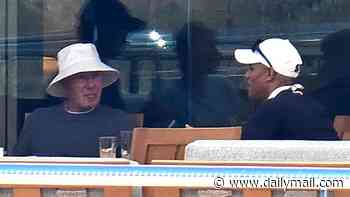 Billionaire David Geffen, 83, has shock yacht reunion with boytoy ex, 33, after settling nasty divorce with no pre-nup