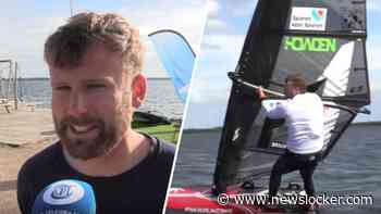 Windsurfer Bob vestigt krankzinnig wereldrecord in Zeeland: ’Vaak in mijn pak geplast’