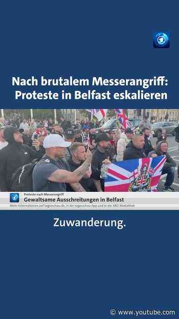 Krawalle in Belfast