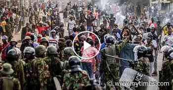 Hundreds of Kenyans Protest U.S. Ebola Unit