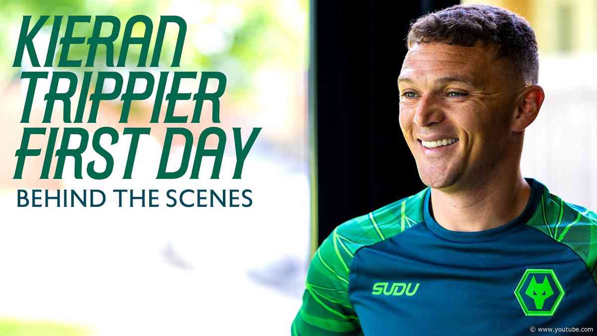 Trippier signs for Wolves! | Behind the scenes on signing day