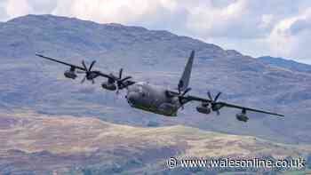 US military plane heads to Cardiff Airport after transmitting emergency code